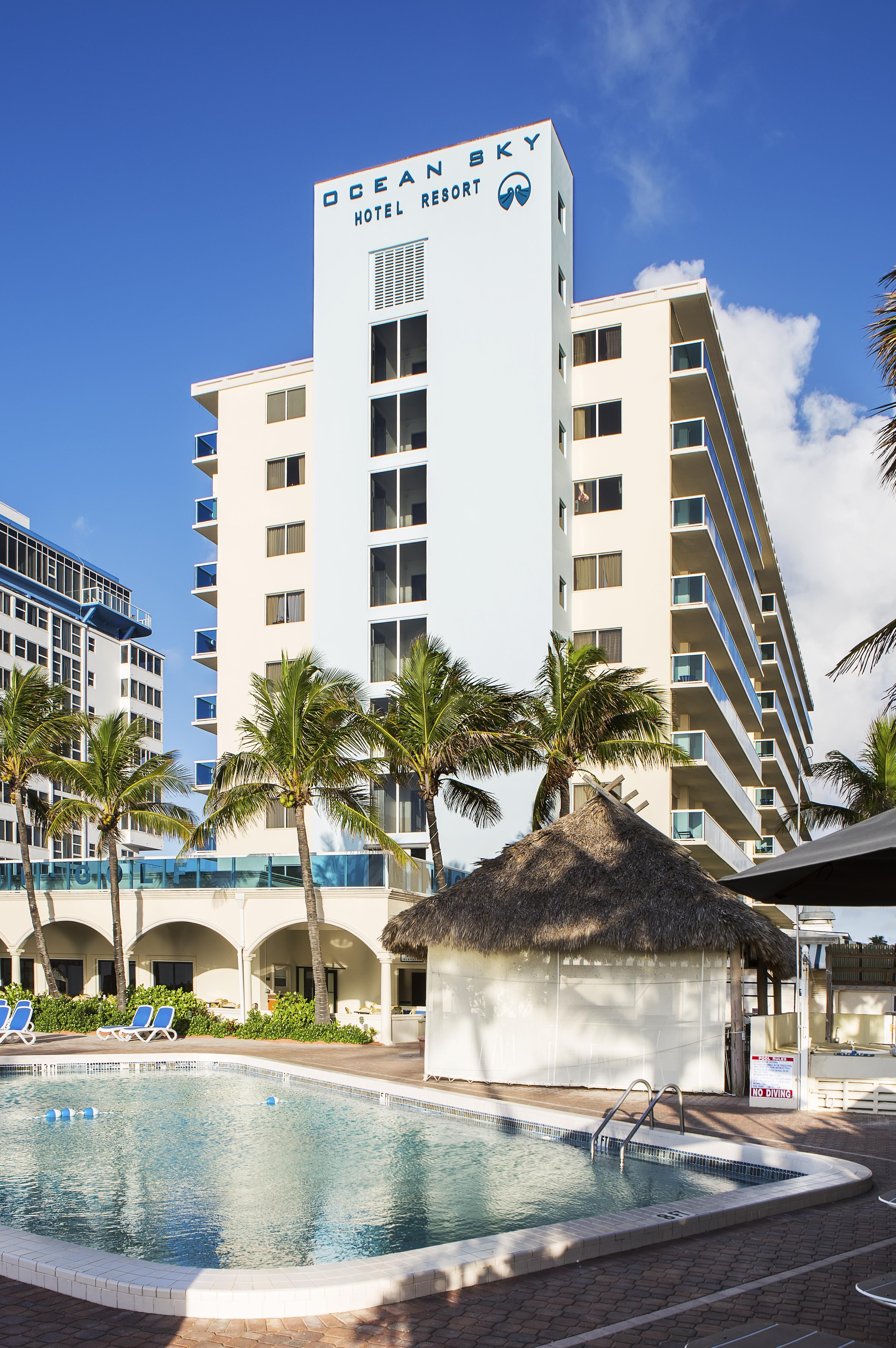 Ocean Sky Hotel & Resort Fort Lauderdale Exterior photo
